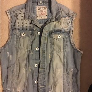 Denim vest
